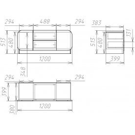 Комод Мебелеф-33