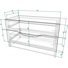Комод Мебелеф-50