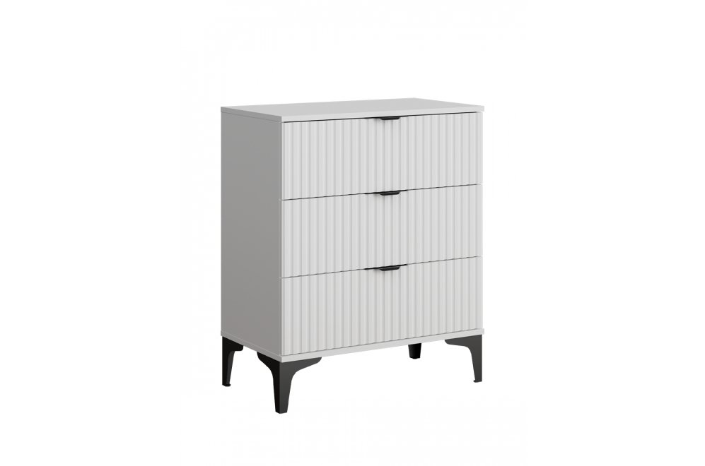 Комод ridberg andre 3Я белый / черный