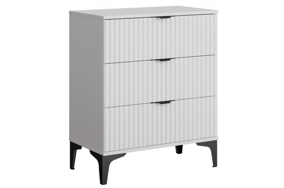 Комод ridberg andre 3Я белый / черный