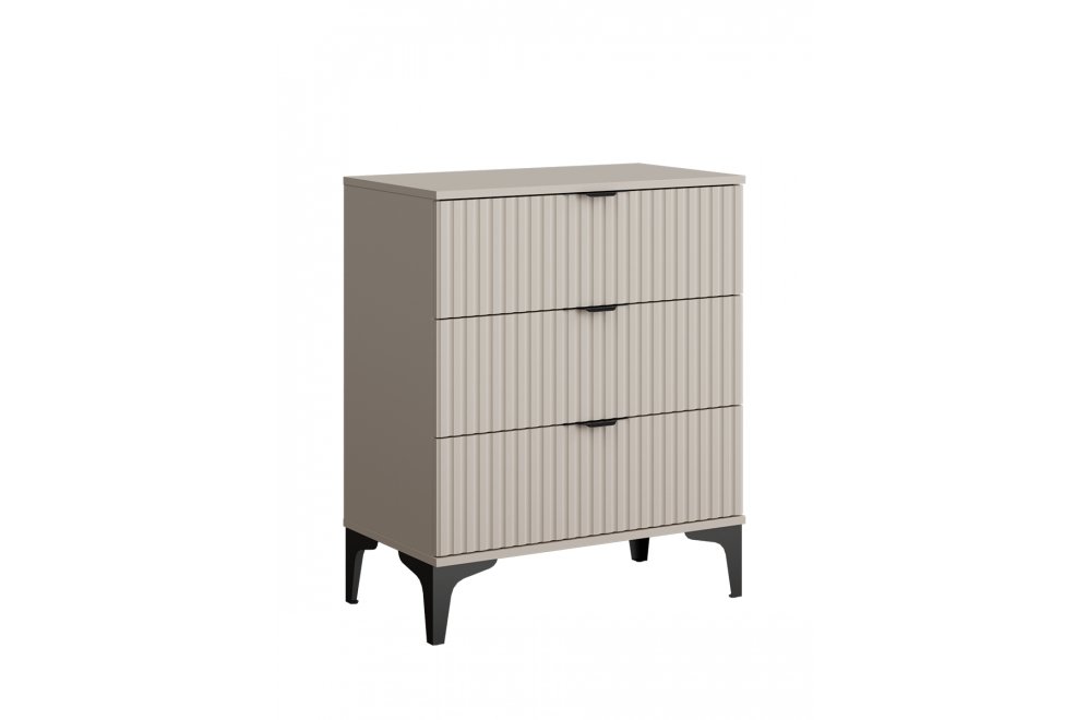 Комод ridberg andre 3Я кашемир / черный