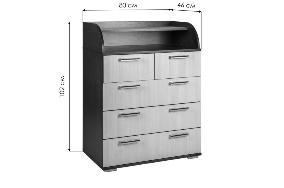 Комод Стандарт 1 венге / лоредо