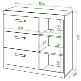 Комод Той 100 БЕБЕ