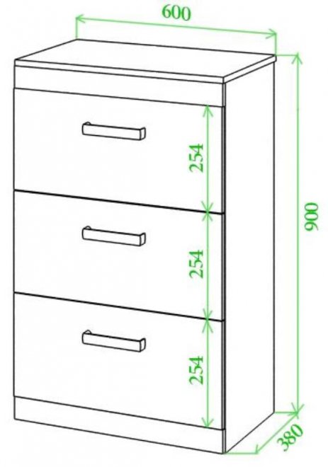 Комод Торевро 60 НН нельсон / нельсон