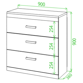 Комод Той 90 КК