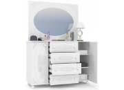 Детский комод Ассоль АС-19 белое дерево