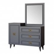 серый / золото