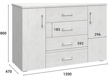 Комод Виктория ВИ-70