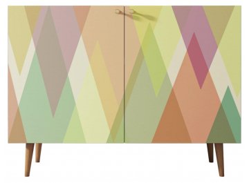 Комод Воаб орех / принт 16