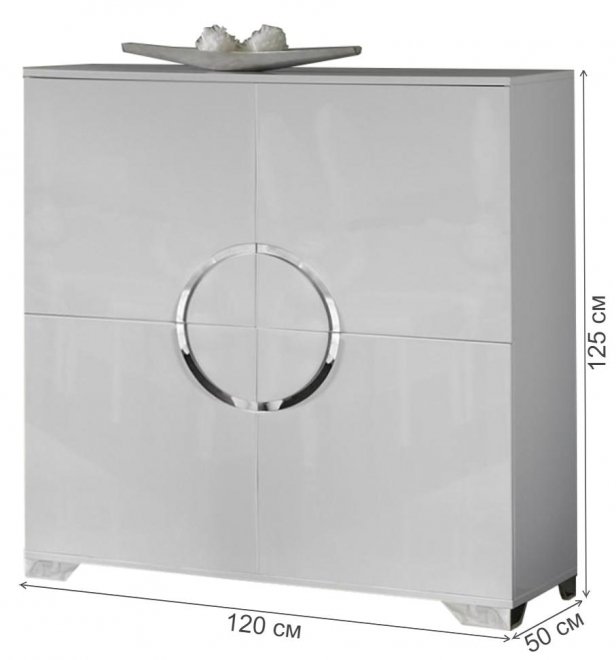 Комод W-744 белый