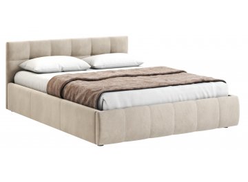 Полутораспальная кровать Афродита велюр bingo desert