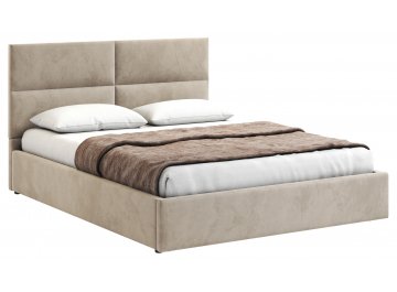 Полутораспальная кровать Афродита-4 велюр bingo slate