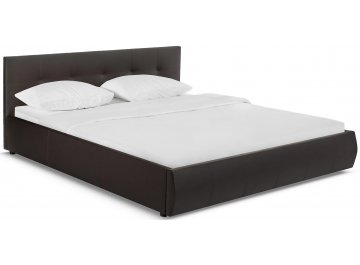 Полутораспальная кровать Афродита мятный велюр bingo mint