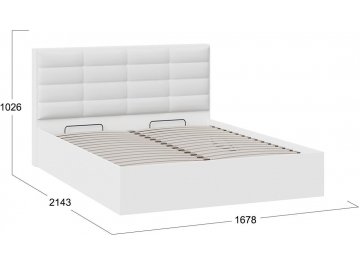 Двуспальная кровать Агата Тип 1