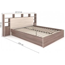 Двуспальная кровать Алина