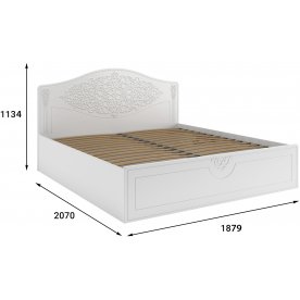 Двуспальная кровать Ассоль АС-61