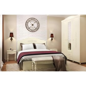 Двуспальная кровать Ассоль АС-114К плюс