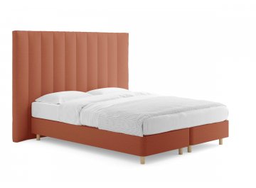 Двуспальная кровать CC Barbara терракотовый тедди