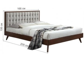 Двуспальная кровать Solomo