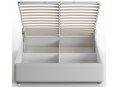 Двуспальная кровать Bianco 180х200 с ПМ экокожа некст 01