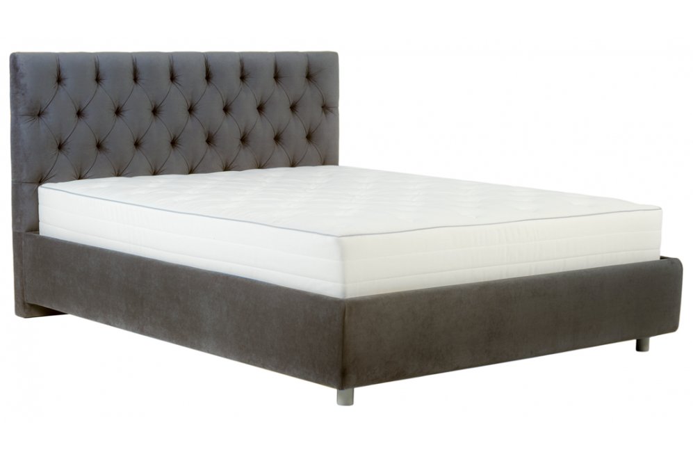 Двуспальная кровать Эстер 160х200 с ПМ Sky Velvet 08