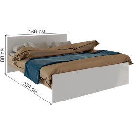 Двуспальная кровать Нордик