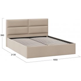 Двуспальная кровать Глосс Тип 1