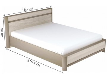 Двуспальная кровать Лацио