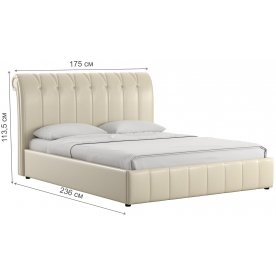 Двуспальная кровать Августа