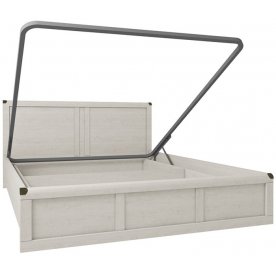 Двуспальная кровать Magellan 160x200 с ПМ сосна винтаж_