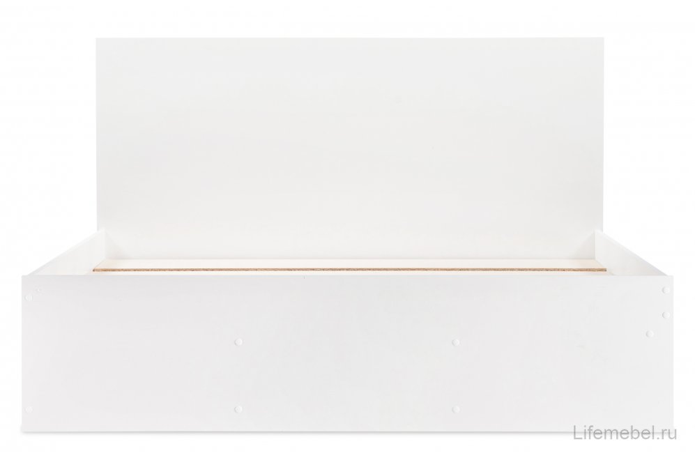 Двуспальная кровать Мадера 160х200 белый