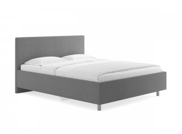 Двуспальная кровать Prato серый лаунж