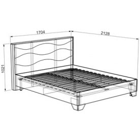 Двуспальная кровать Ривьера Комфорт