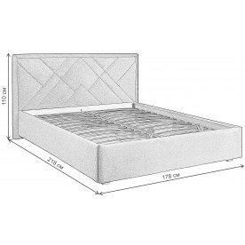 Двуспальная кровать Сидней