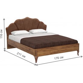 Двуспальная кровать Стефани 43.08-02