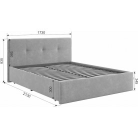 Двуспальная кровать Веста