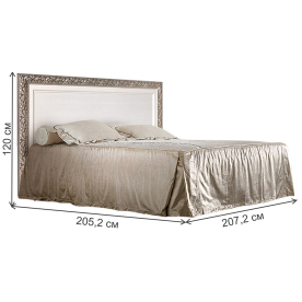 Двуспальная кровать Тиффани