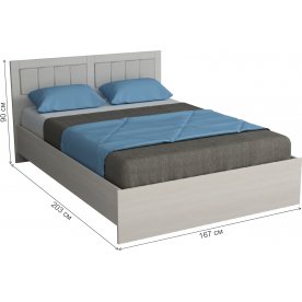 Двуспальная кровать 017 Кантри