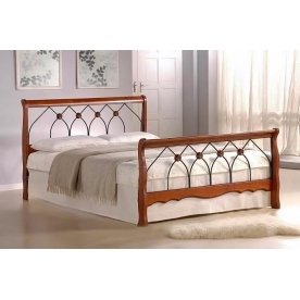 Кровать АТ-810 темный дуб