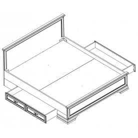 Двуспальная кровать Kentaki