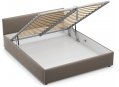 Кровать двуспальная Moon Prima Classic New 1220 180 х 200 см с ПМ К001981 рогожка коричневый 74-72