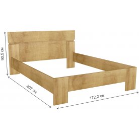 Двуспальная кровать Шервуд