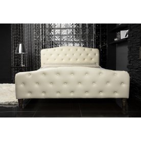 Кровать Sandrina 160x200 кремовая