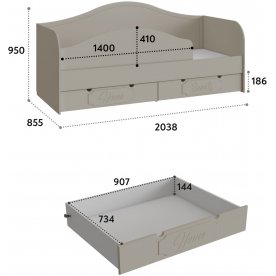 Односпальная кровать ДримСтар