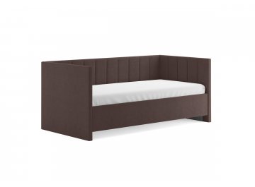 Односпальная кровать Alice кофе лаунж