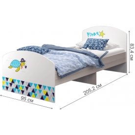 Односпальная кровать Джимми