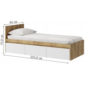 Односпальная кровать Гудвин