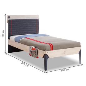 Односпальная кровать Line Trio