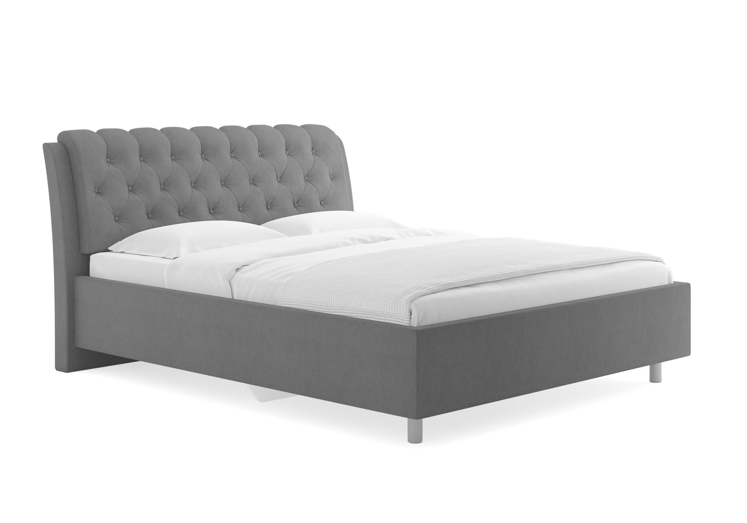 Односпальная кровать Olivia серый лаунж