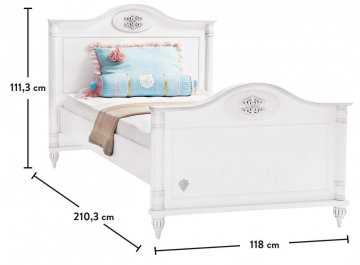 Односпальная кровать Romantic